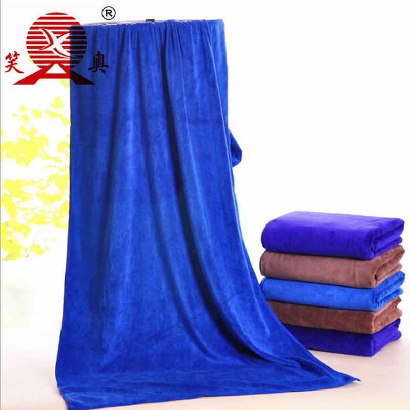 Microfiber bath towel thickened soft abraded beach towel absorbent towel bath towel
