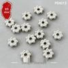 Perles Espacement Fleur en Argent Sterling S925 pour Bijoux DIY