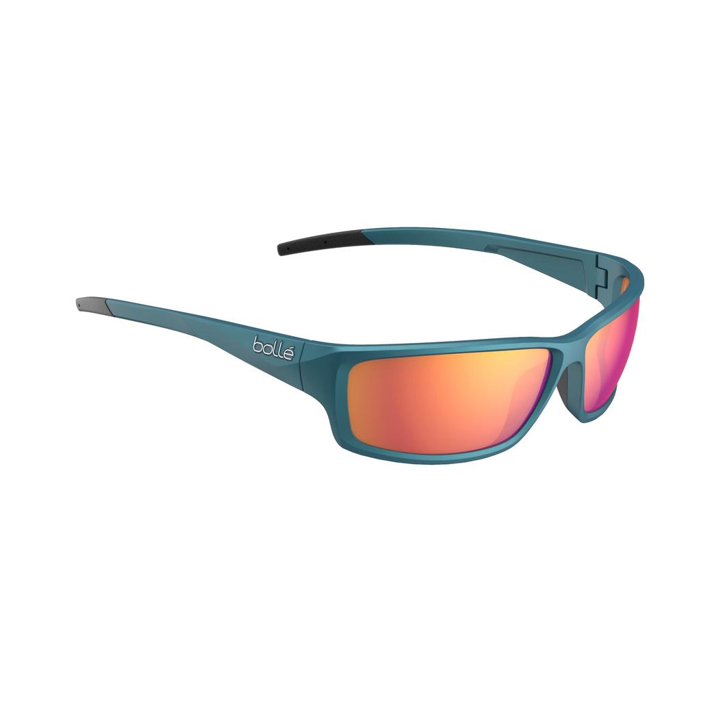 BOLLE CERBER Cycling Creator Teal Ruby BS041002 Sunglasses, Metallic, Volt+ Lenses, 15% Transmittance,
