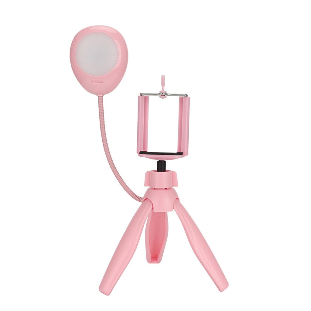 Składana lampa do naświetlania urody do transmisji na żywo na telefon komórkowy ze statywem i uchwytem na telefon