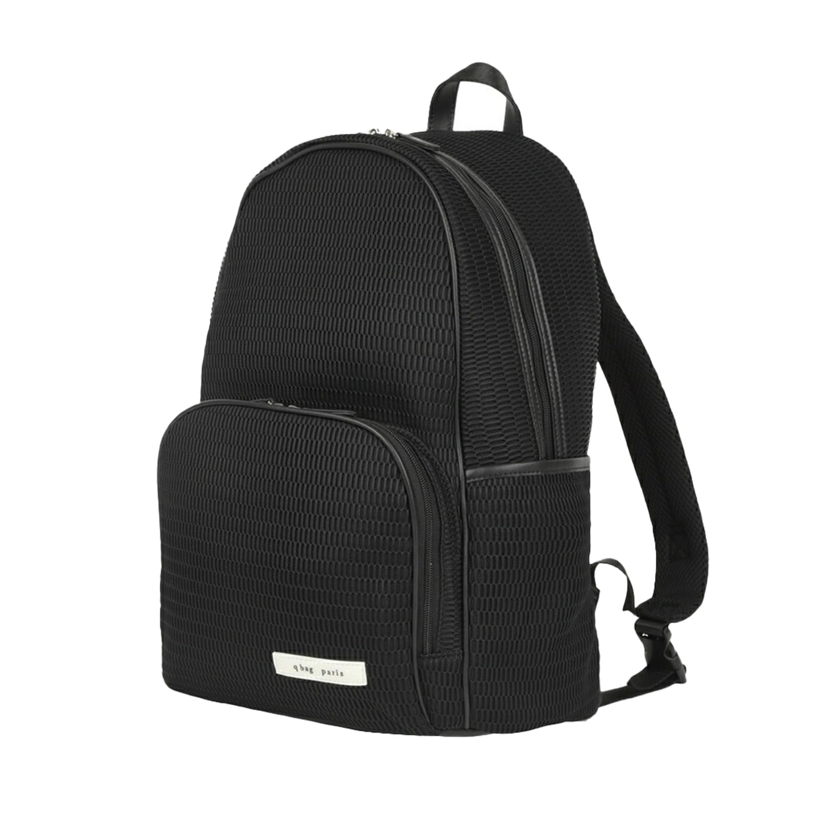 

[qbag paris] Рюкзак для родителей Nest Louvre, Стильный, Простой, Легкий, Большая вместимость, Моющийся, Подходит для A4, ПК, Для поездок на работу, В школу, Женский и Мужской