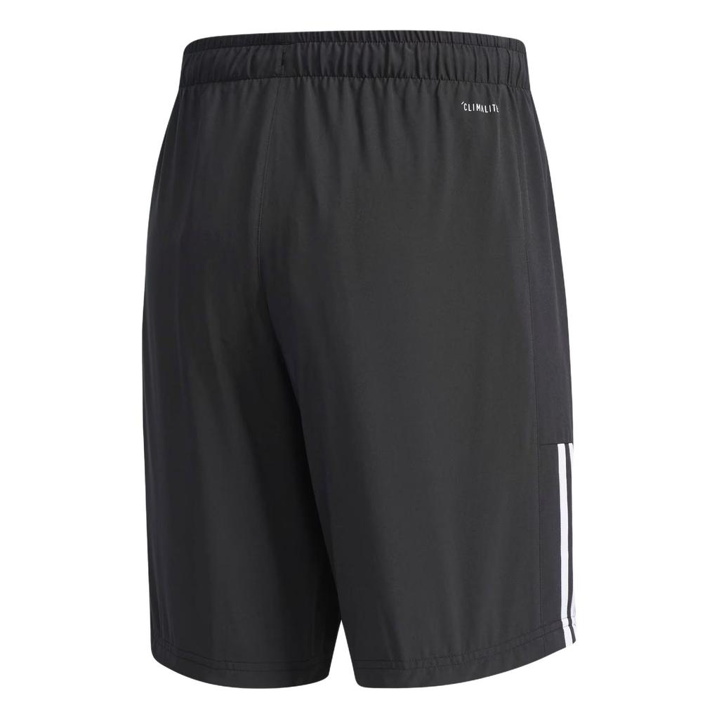 Adidas Simple Stripe Quick-Dry Breathable Three-Quarter Sports Shorts Men Shorts Black DT2558