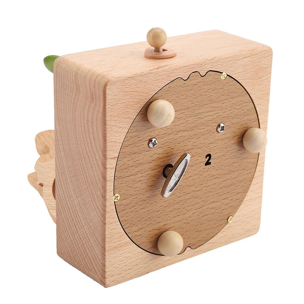 Wooden Music Box Beautiful Wood Musical Crafts Birthday Christmas Gifts Home Decoration