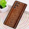 Hawaiian Faux Wood Surfboard Silicone Phone Case For Samsung Galaxy Note 10 Pro S26 S25 S24 S23 S22 S21 Plus S25Ultra Capa Cover