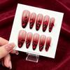 French Cat Eye Manicure Handmade Nail Tips