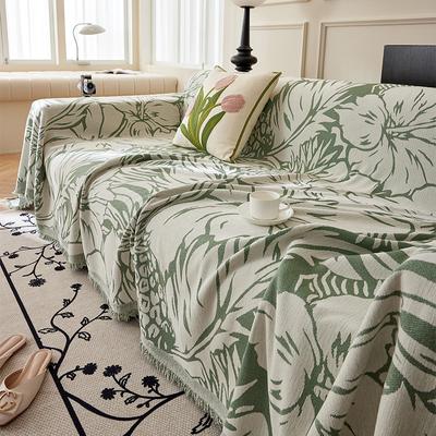 Chenille Sofa Towel Full Cover Fabric New Sofa Blanket All-season Universal Anti Cat Scratch Sofa Towel