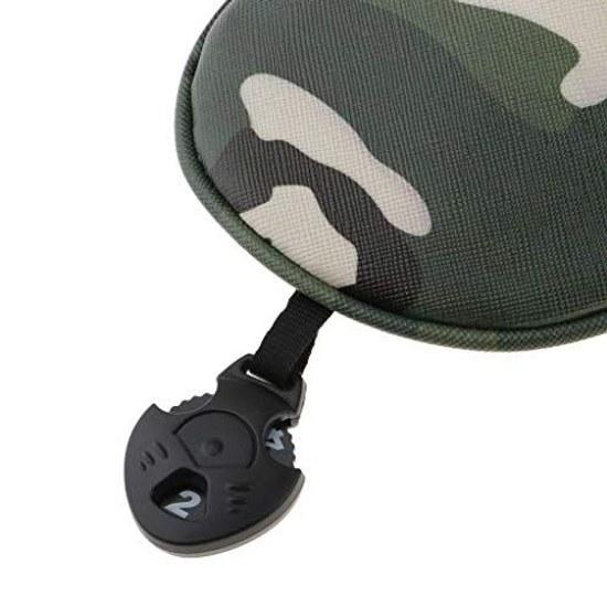 DYNWAVE 4-piece set high-performance golf club head covers 460CC driver wood cover 1 3 5 UT all colors - camouflage green