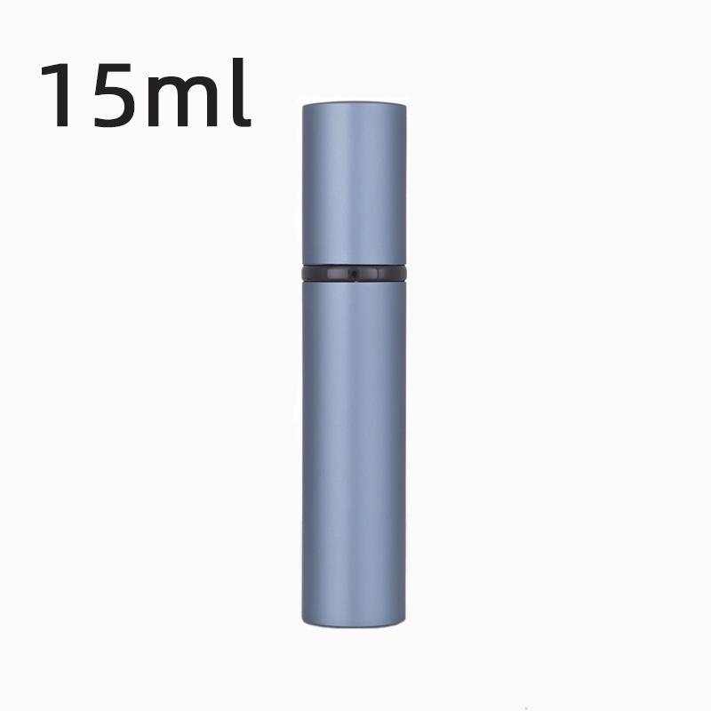 15ml Travel-Size Glass Perfume Spray Bottle - Refillable, Portable, Press-Type Hydrating Sample Container