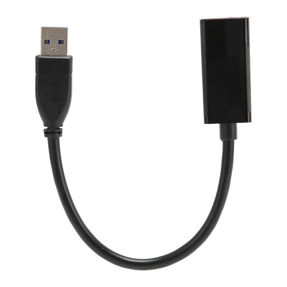 Portable USB3.0 To HD Multimedia Adapter 5Gbps Speed 5Gbps Video Adapter  for Windows PC