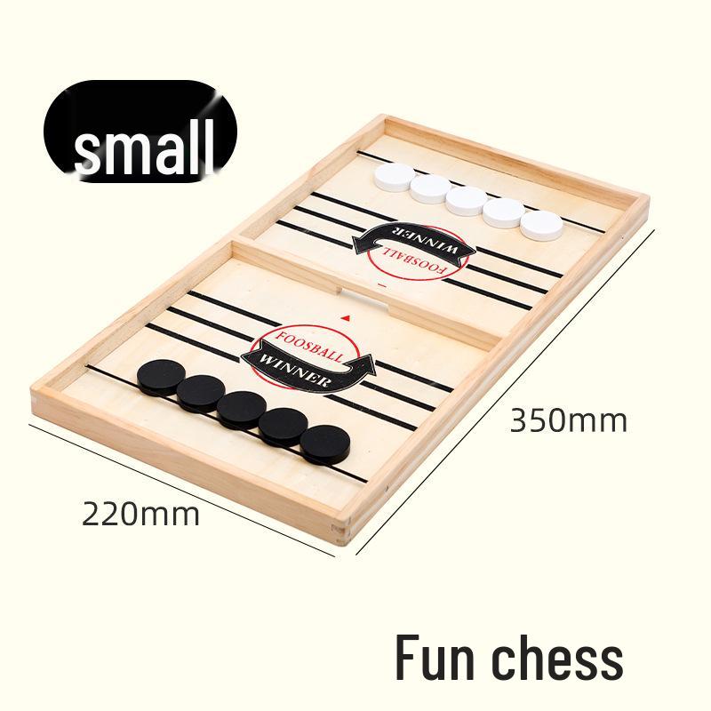 Douyin Celebrity Wooden Bounce Chess: Two-Player Shooting Game for Children s Hand-Eye Coordination and Parent-Child Interaction