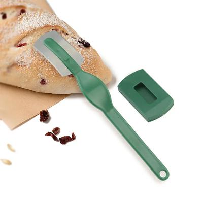 Outil Lame à Pain en Plastique Grattoir de Boulangerie Couteau/Trancheur/Coupeur à Pain Lame de Scarification pour Pains Pains à Pâte Levée Baguette Arc Couteau Courbé