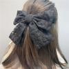 Cute Romantic Big Bowknot Hair Clip Lace Floral Butterfly Hair Pin Japanese Style Hair Accessories for Women Jewelry for Hair