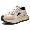 Kappa Fleece Thick Sole Versatile Non-Slip Wear-Resistant Warm Low-Top Casual Shoes Women casual shoes Gray Khaki K0D85MC49CJ1-602