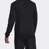 Adidas E PLN Crew FT Knit Pullover Sweatshirt Men Sweatshirt Black DU0395