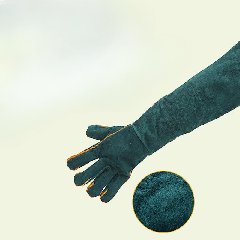 Thickened Protective Pet Gloves, Full Skin Lengthened, Scratch-resistant and Tear-resistant, Bathing, Massage and Cleaning Gloves