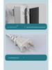 Wall-Mounted Punch-Free Air Circulator Fan for Kitchen & Bathroom
