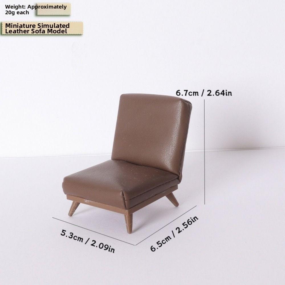 Plastic Foldable Beach Chair Model Mini Doll Summer Vacation Chair For OB11 Doll
