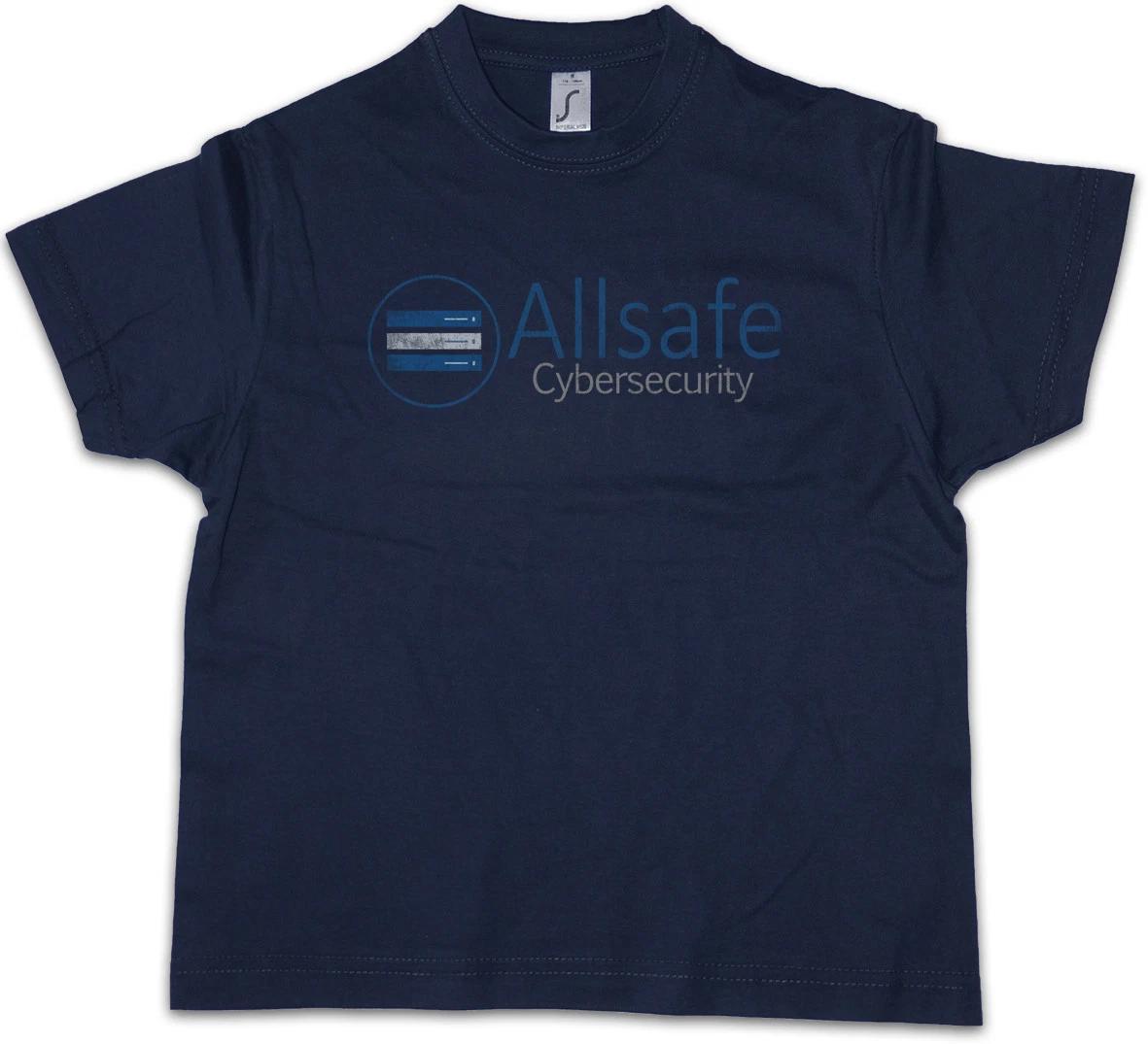 ALLSAFE CYBERSECURITY Kids Boys kids boys T-Shirt fsociety Hacker TV Evil E Corp Mr. Robot 110