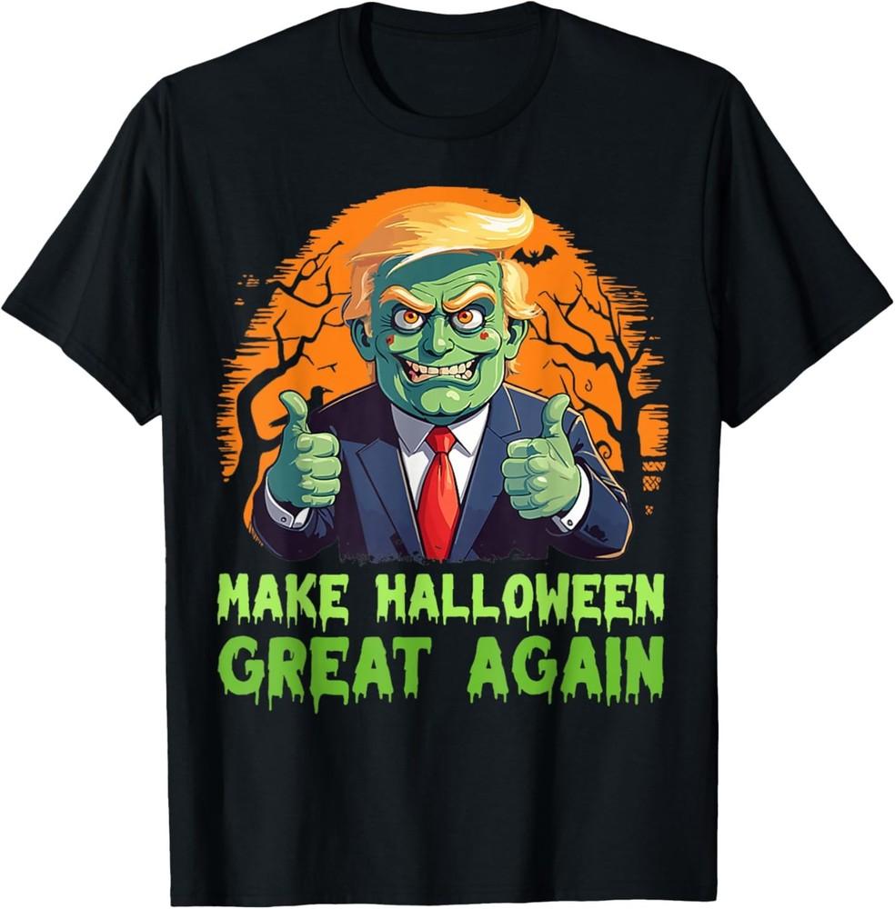 Donald Trump Zombie Make Halloween Great Again Trump Costume T-Shirt Unisex T-Shirt XXXXL