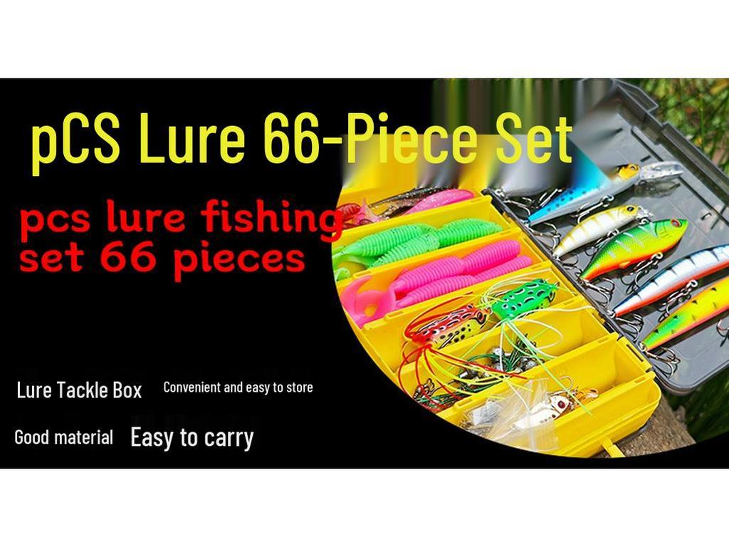 Comprehensive Beginner Fishing Kit: Hard & Soft Lures, Imitation Baits, Freshwater Micro Lures, Jigs, All-Purpose Fishing Gear Set