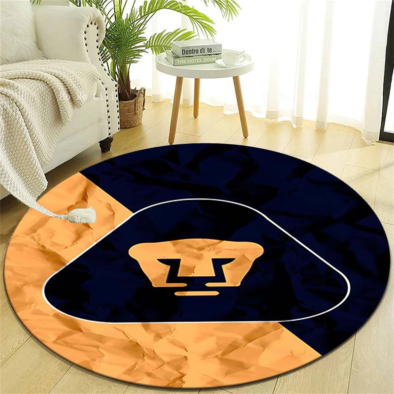 1pc Football Team (54) Design Printed Area Round Carpet for Bedroom Living Room Home Decor Rugs Mat Non Slip Mat Rug for Bedside