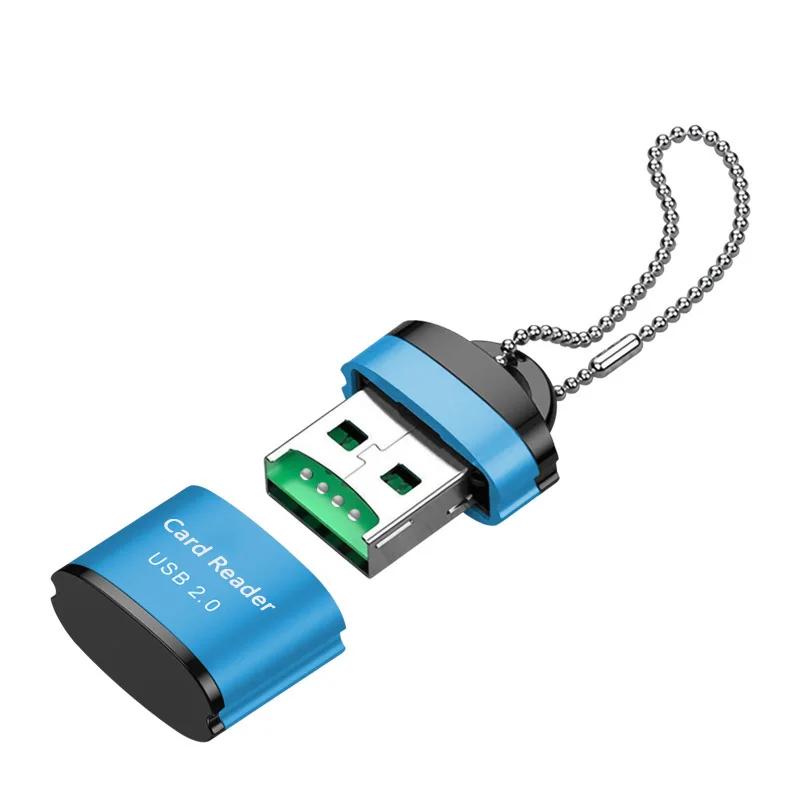 For USB Card Reader USB 2.0 Mini Mobile Phone Memory Card Reader High Speed USB Adapter For Laptop Accessories