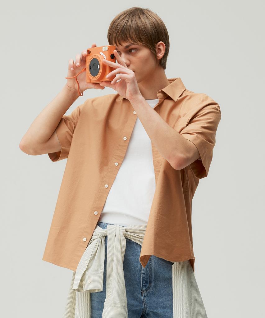 MINDBRIDGE [All Day] Oxford Oversized Short Sleeve Shirt - 5 Colors