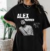 2026 Hot Sale Vintage Alex Warren 2025 Tour T-Shirt Graphic Alex Warren Fan Gift Music Fan T-Shirt Comfortable Male ClothingCasual Cotton Tops