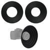 Universal Lens Hood 50mm 70mm Silicone Lens Shade Rubber Lenses Hood for