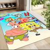 Spongebob Squarepants Adventure Carpet Rug Soft Washable Antislip Home Living Room Sofa Mats Personalized Christmas Rug