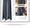 Spring & Autumn High-Waist Wide-Leg Pants: New Summer Thin, Casual, Straight-Leg Design