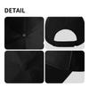 Black and White Striped Minimalist Style Hat, Unisex Printed Baseball Cap Sandwich Brim Snapback Sports Cap, Suitable for Daily