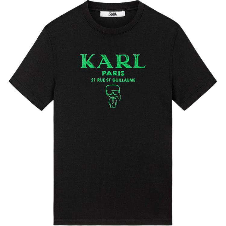 KARL LAGERFELD T Shirt Unisex Black M22X1725999