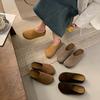 New Thick-soled Insole Height-increasing Shoes, Closed-toe Half-slipper Women's Shoes