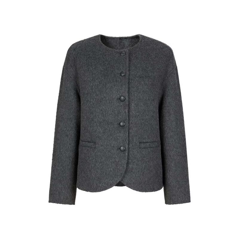 JOOZE ANNACOU Women's Double-Faced Wool Short Coat