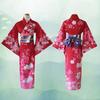 [Milky Time] Eromanga Sensei Izumi Sagiri Yukata Cosplay Costume with Wig, Red, Halloween, Kimono