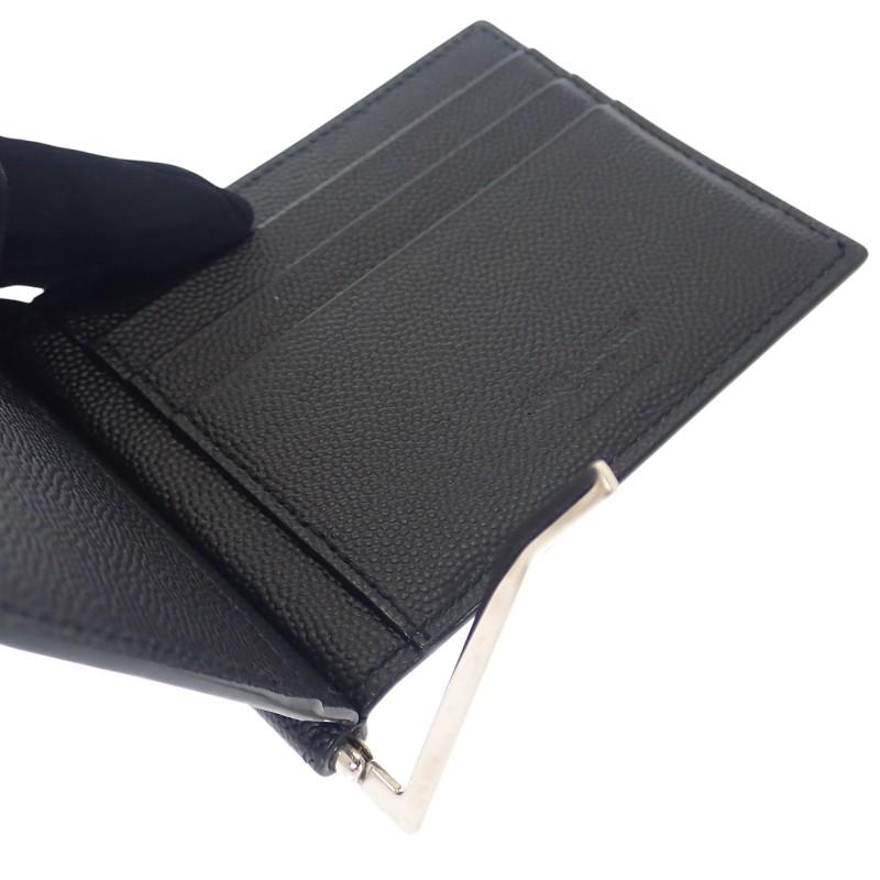 SAINT LAURENT  378005BTY0N1000 Bifold Wallet black leather mens