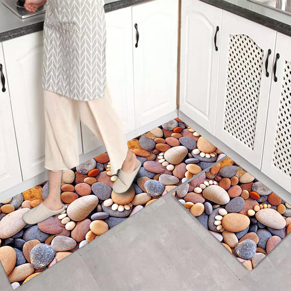 

Коврик для кухни, напольный коврик, длинный коврик для ванной, коврик для входной двери, домашний ковер 45*75+45*150cm