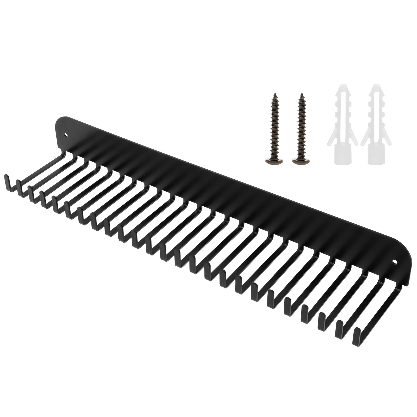 

Can Cooler Sleeves Holder Organizer Wall Mounted Magnetic Beer Can Sleeves Storage Rack with 25 Hooks for Fridge Kitchen