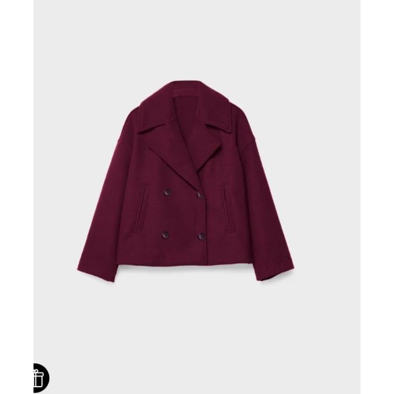 Herbst Winter Einfarbig Umlegekragen Lässige Mode Strickjacken Blazer Damen Knöpfe Mantel Jacke Oberteil