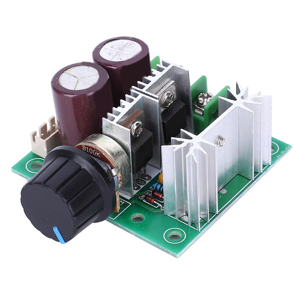 

ШІМ-контролер Плавна зміна швидкості Високоефективний Перемикач регулювання швидкості двигуна постійного струму 12В40В 10А