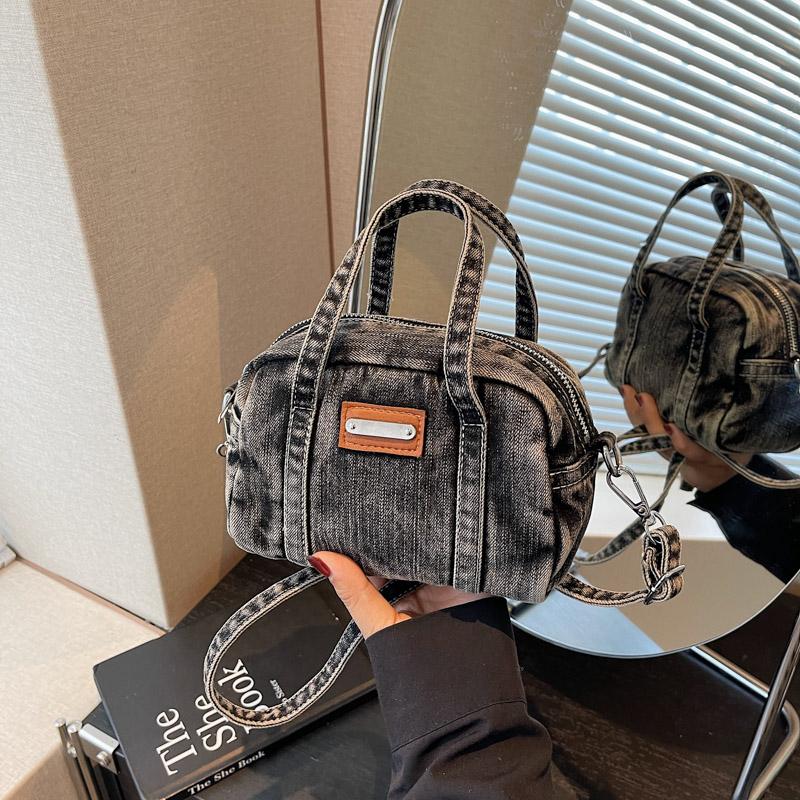 Women's Denim Bag Shoulder Bag Small Square Bag