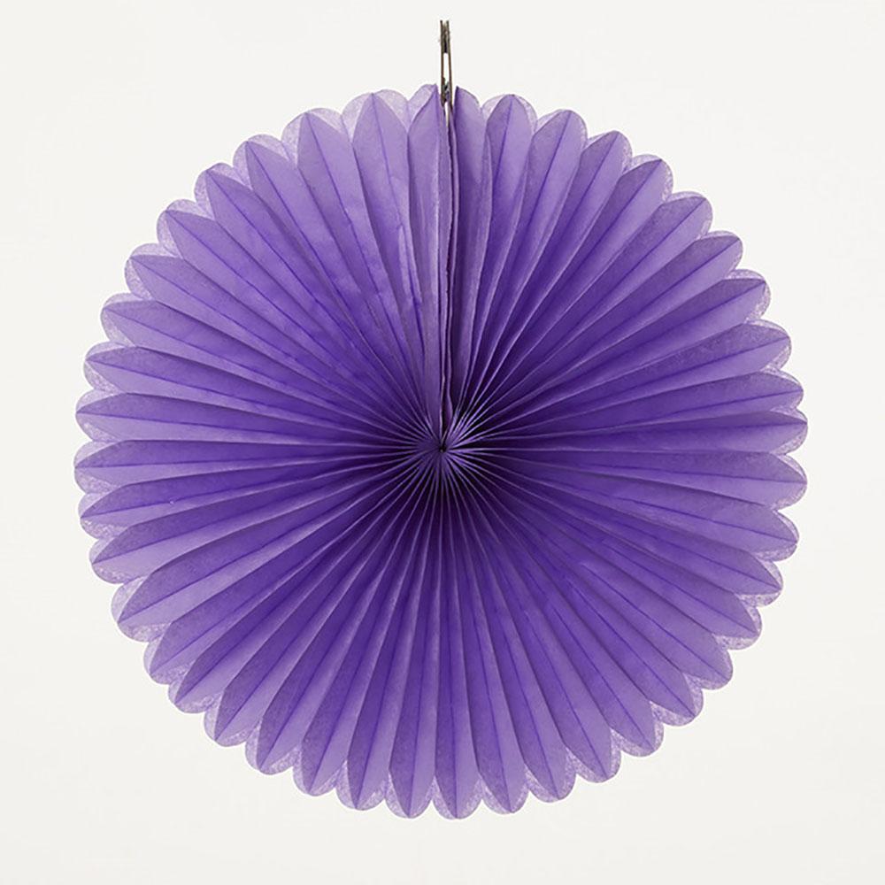 

10-дюймовый цветочный веер с круглой гирляндой из складной бумаги для домашнего праздничного фона, подвесных украшений, декоративных принадлежностей фиолетовый