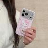 Glitter Kitty Bear iPhone Case for 17 Pro Max/16/15/14