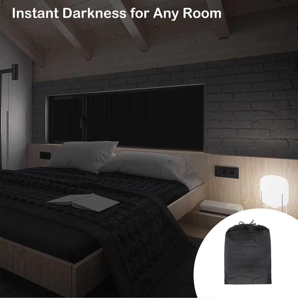 100 % Verdunkelungsvorhang für Fenster mit Saugnäpfen, tragbar, abnehmbar, für Wohnzimmer, Schlafzimmer, Hitze- und Lichtschutzvorhänge