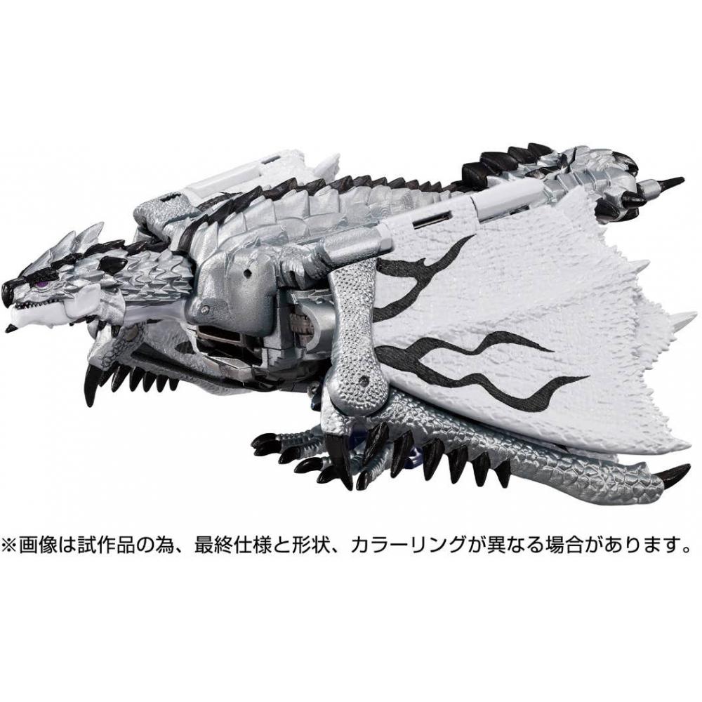 SynergeneX Transformers X Monster Hunter  Silver Liolaeus Prime