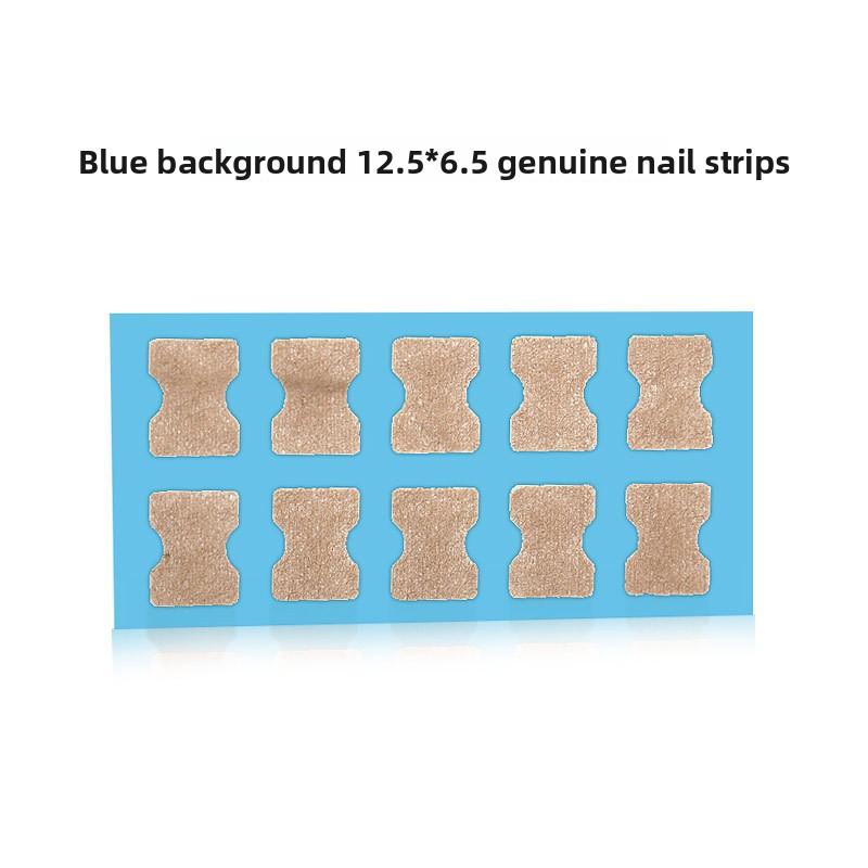

Наклейка для ногтей, Инструмент для педикюра для инкрустации ногтей, Наклейка для инкрустации ногтей, Двусторонняя клейкая полоска 10 наклеек, Самоклеящаяся наклейка для ногтей