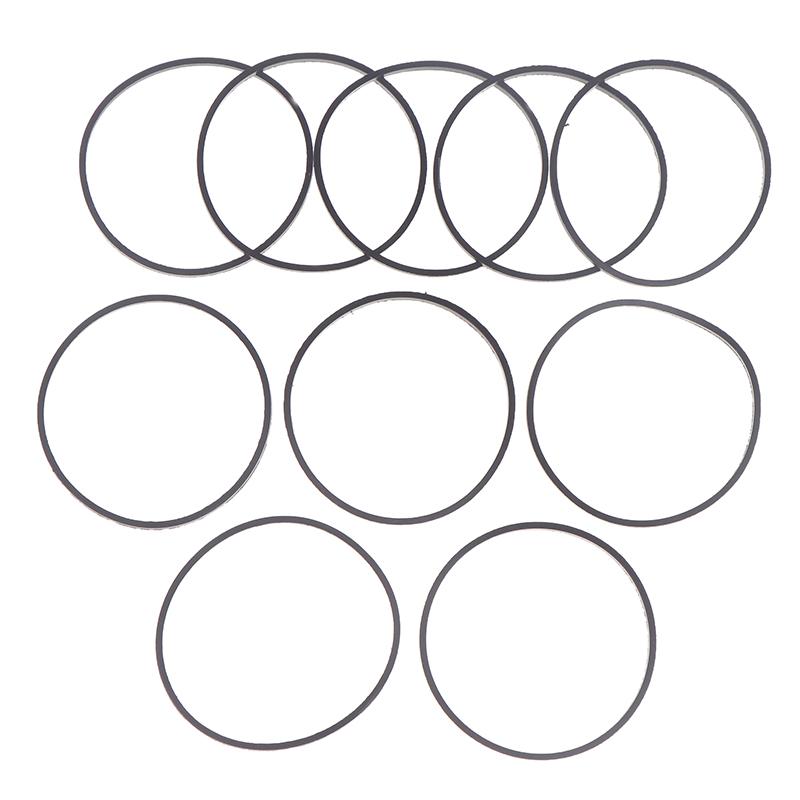 10Pcs Rubber Carburetor Float Bowl Gaskets O-Ring For Carb 693981 280492 Lawn Mower Accessories Gardening Supplies