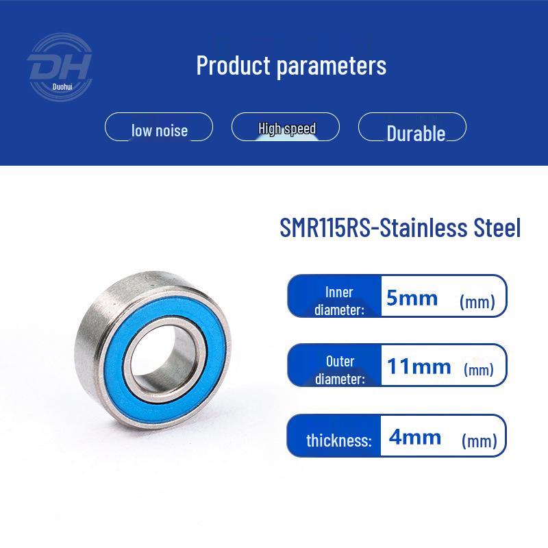 Rust-Proof Stainless Steel Miniature Pulley with Deep Groove Ball Bearing - Anti-Corrosion Gyroscope Ornament Accessory
