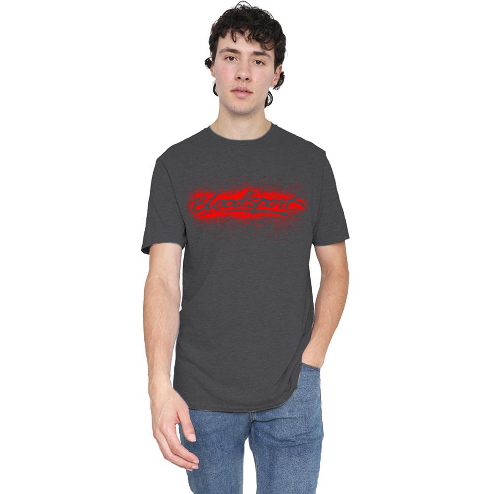 Bloodsport Unisex Adult Blood Splatter Heather T-Shirt